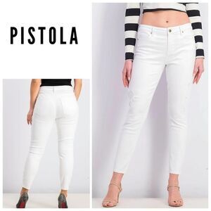 Pistola stretch white jeans. Normally $169